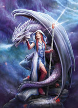 Clementoni Dragon Mage Jigsaw Puzzle - 1000 Piece -  Anne Stokes Collection - (39525)