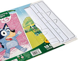 Crayola Giant Coloring Pages Foldalope Bluey 18 Pages