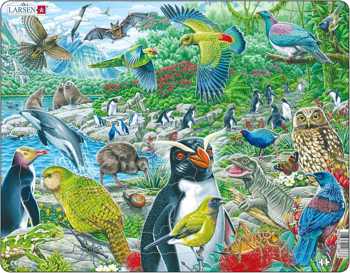 New Zealand Wildlife Puzzle