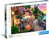 Clementoni Monte Rosa Dreaming (Lake Como) Jigsaw Puzzle - 500 Piece - High Quality Collection - (35041)