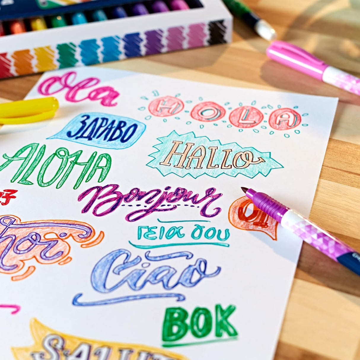 Crayola Fine Point Markers 12 Pack