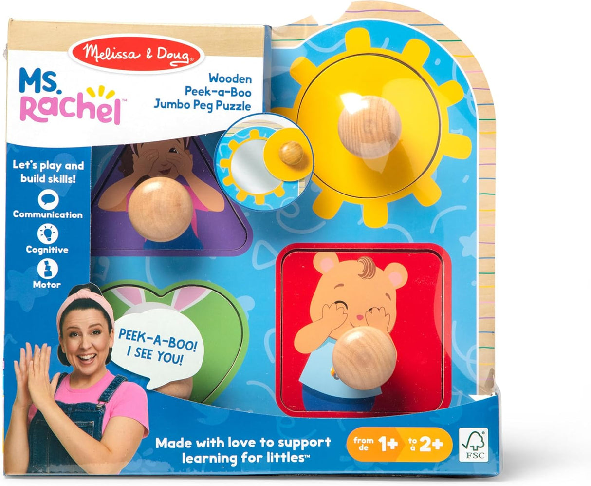 Melissa & Doug - Ms. Rachel Jumbo Knob Puzzle