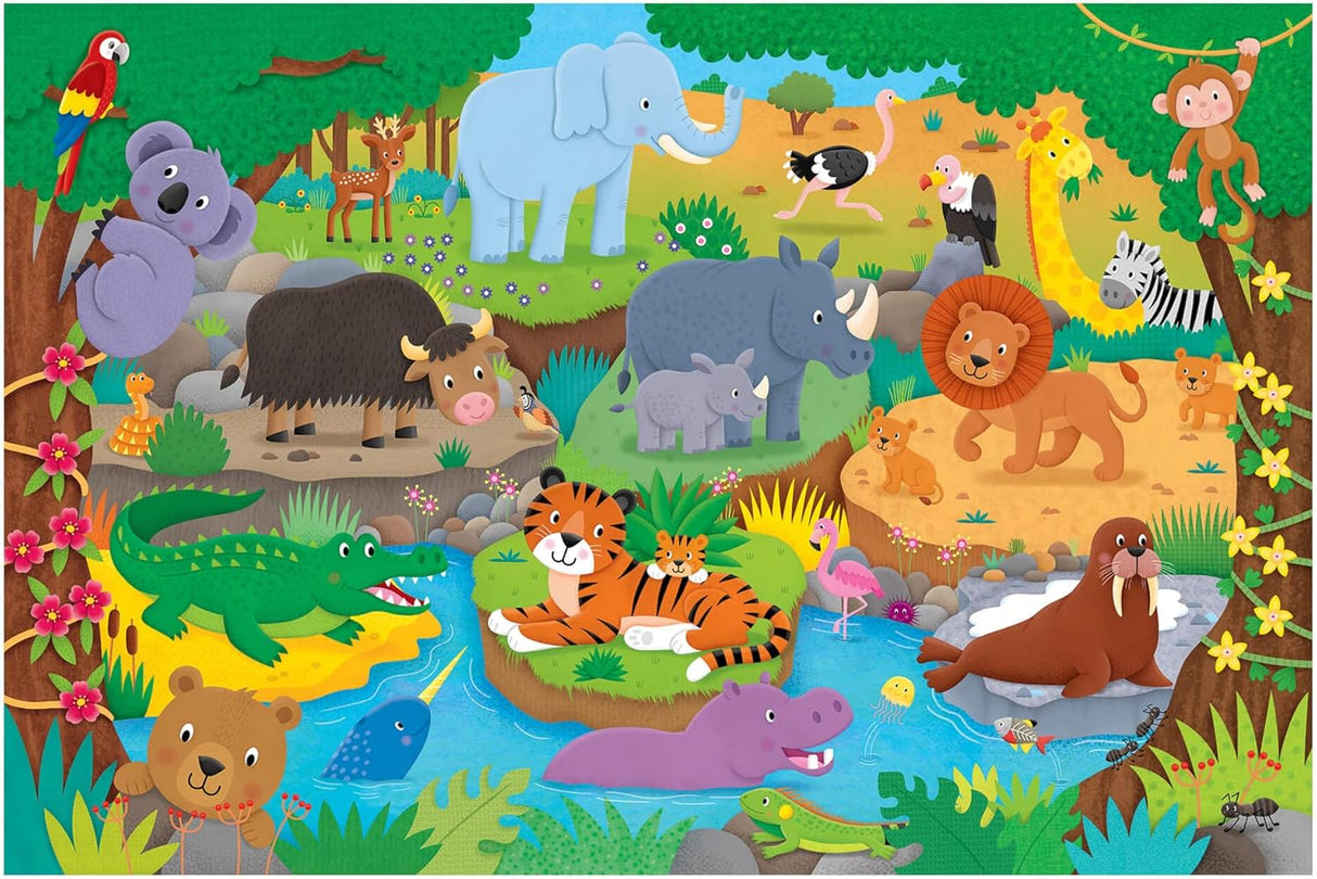 Galt - Alphabet Animals Giant Floor Puzzle - 30 Piece