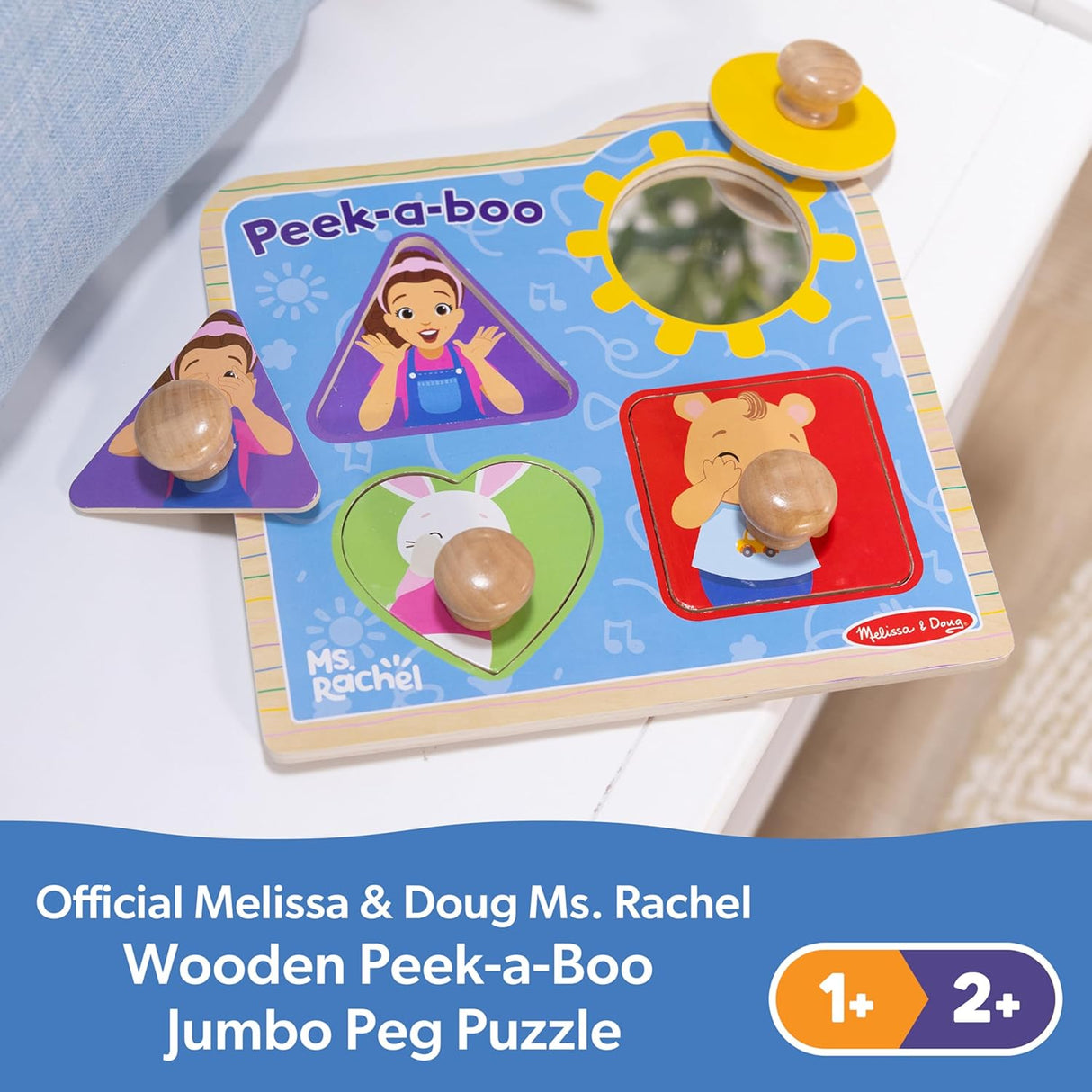 Melissa & Doug - Ms. Rachel Jumbo Knob Puzzle