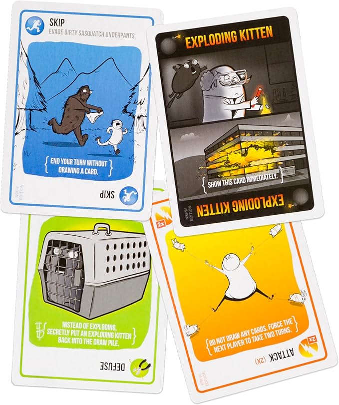 Exploding Kittens NSFW Edition