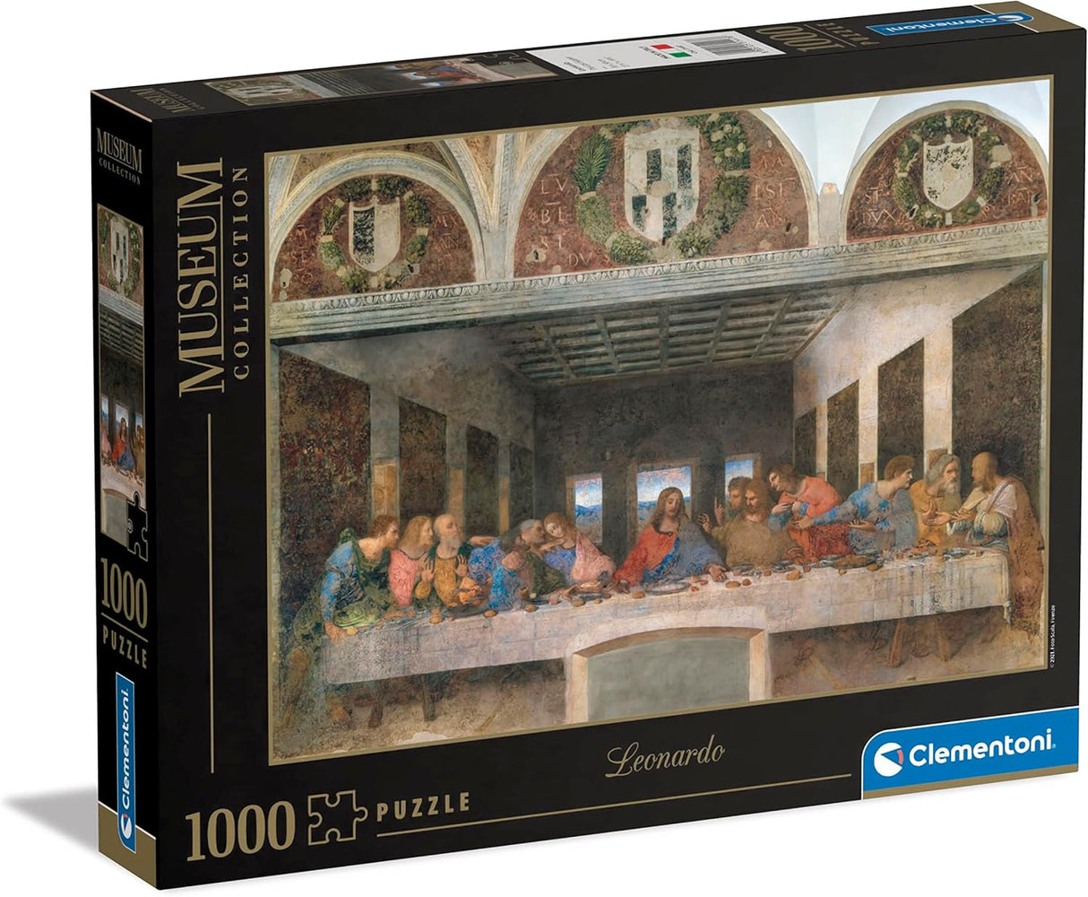 Clementoni Leonardo's The Last Supper Jigsaw Puzzle - 1000 Piece - Museum Collection - (31447)