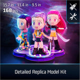 4D Build: K-Pop Demon Hunters - HUNTR/X Chibi 3D Puzzle Model