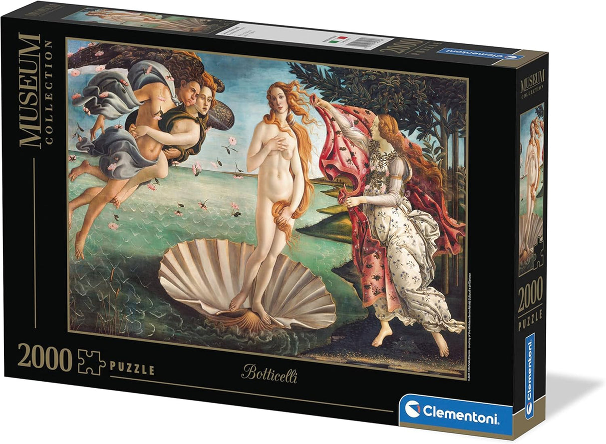 Clementoni Birth Of Venus Jigsaw Puzzle - 2000 Piece - Museum Collection - (32572)