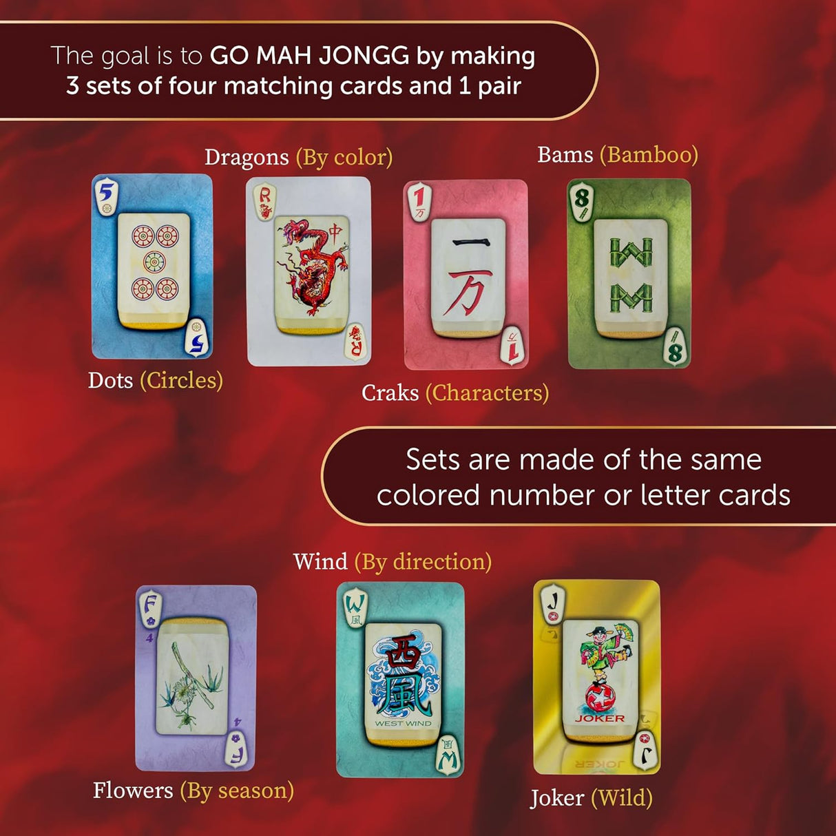 Mah Jongg Card Game