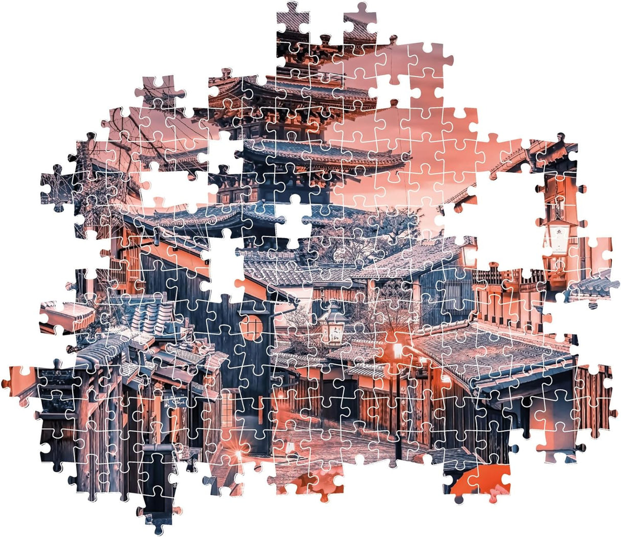 Clementoni Evening in Kyoto Jigsaw Puzzle - 500 Piece - High Quality Collection - (35525)