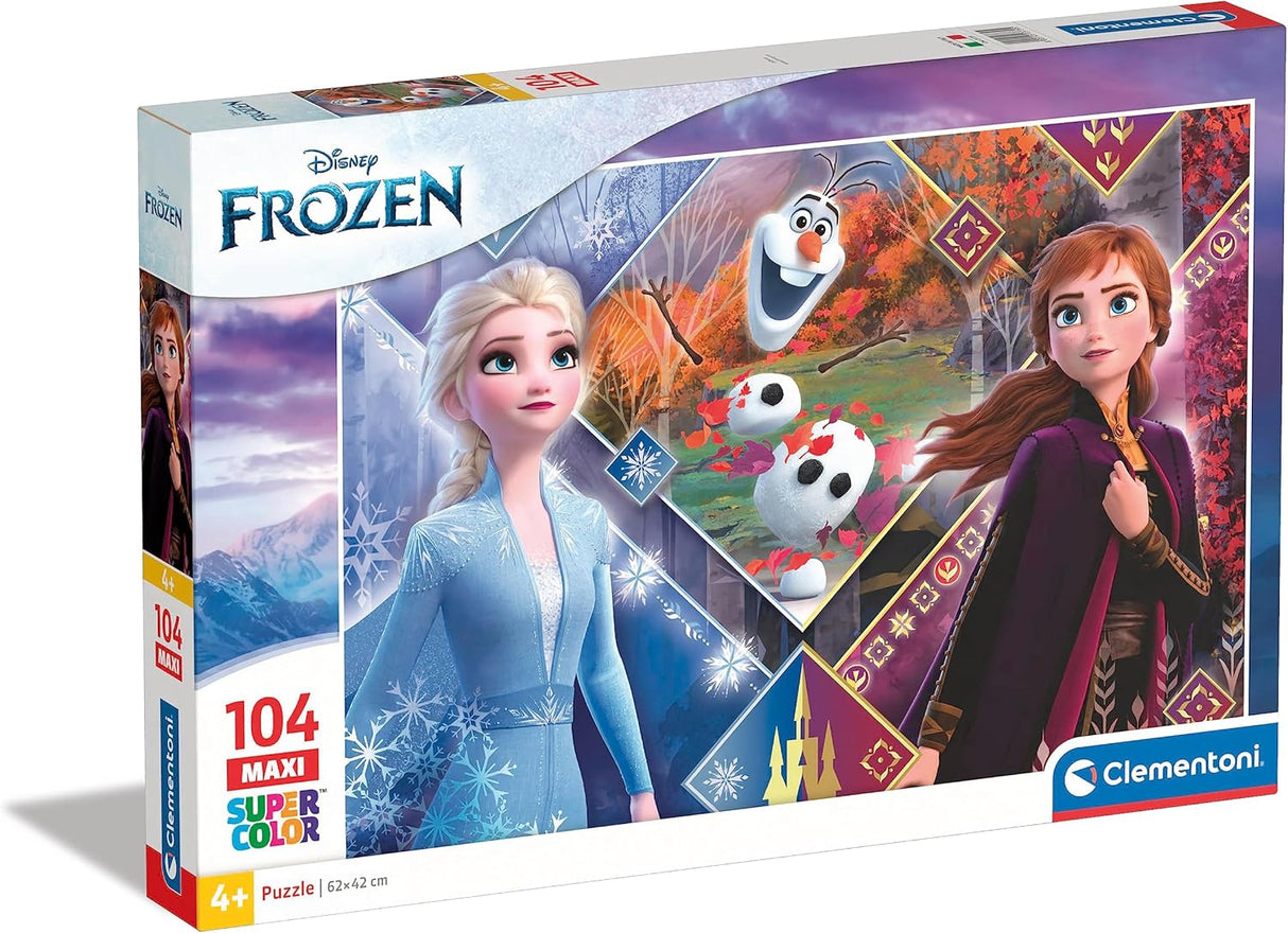Clementoni Disney Frozen 2 Jigsaw Puzzle - 104 Piece - Maxi - (23739)