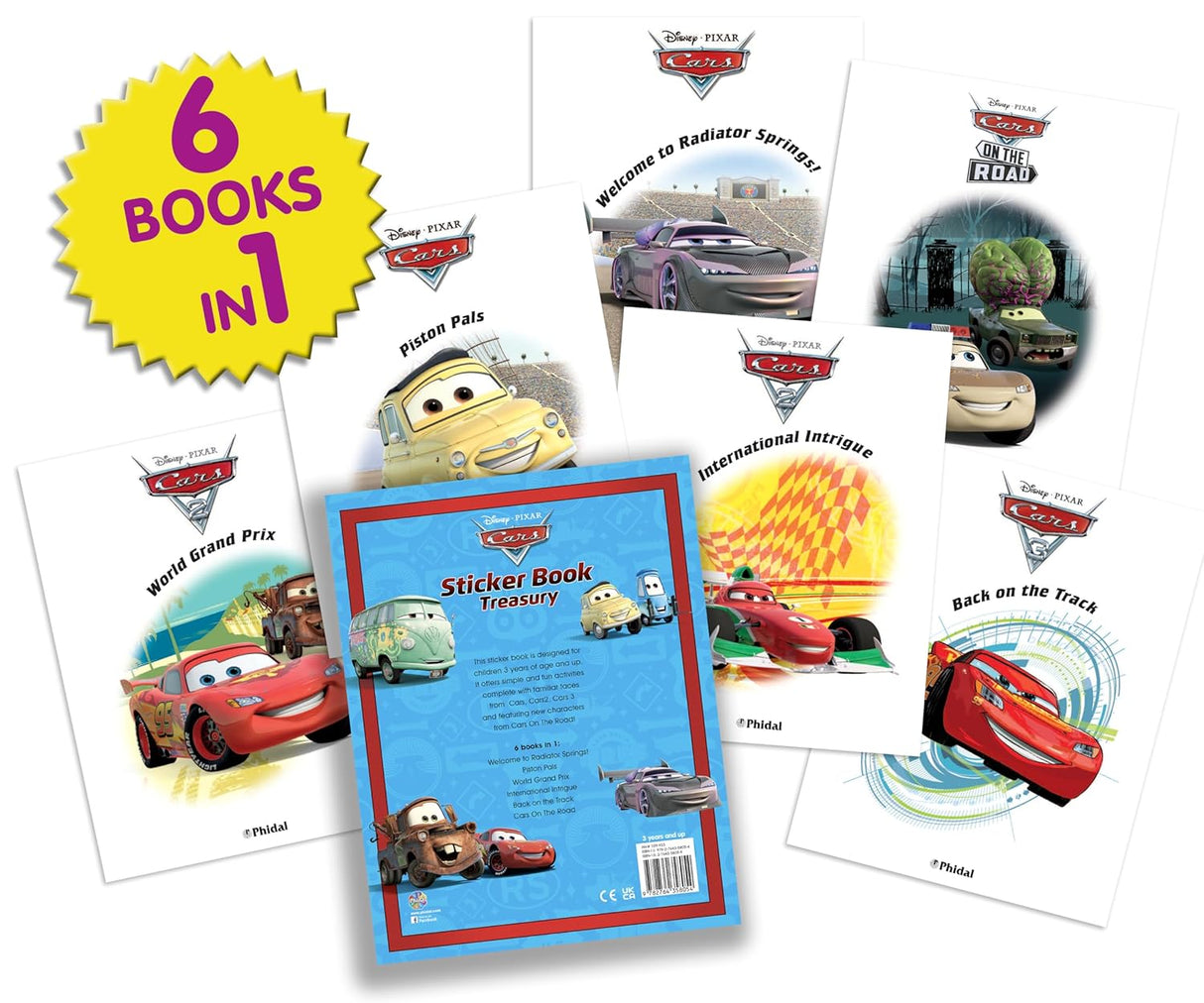 Sticker Book Treasury - Disney Cars