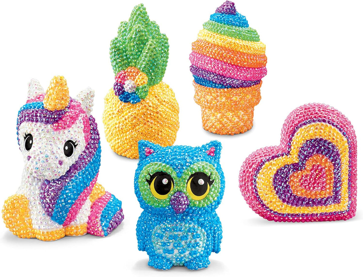 Shimmer 'n Sparkle 3D Crystal Gem Creations Deluxe Set