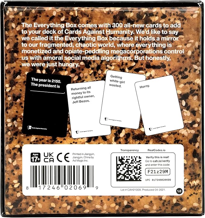 Cards Against Humanity Everything Box