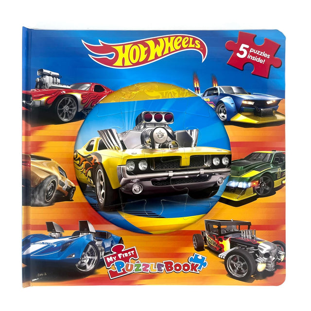 Mattel Hot Wheels My First Puzzle Book