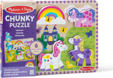 Melissa & Doug - Unicorn Chunky Puzzle
