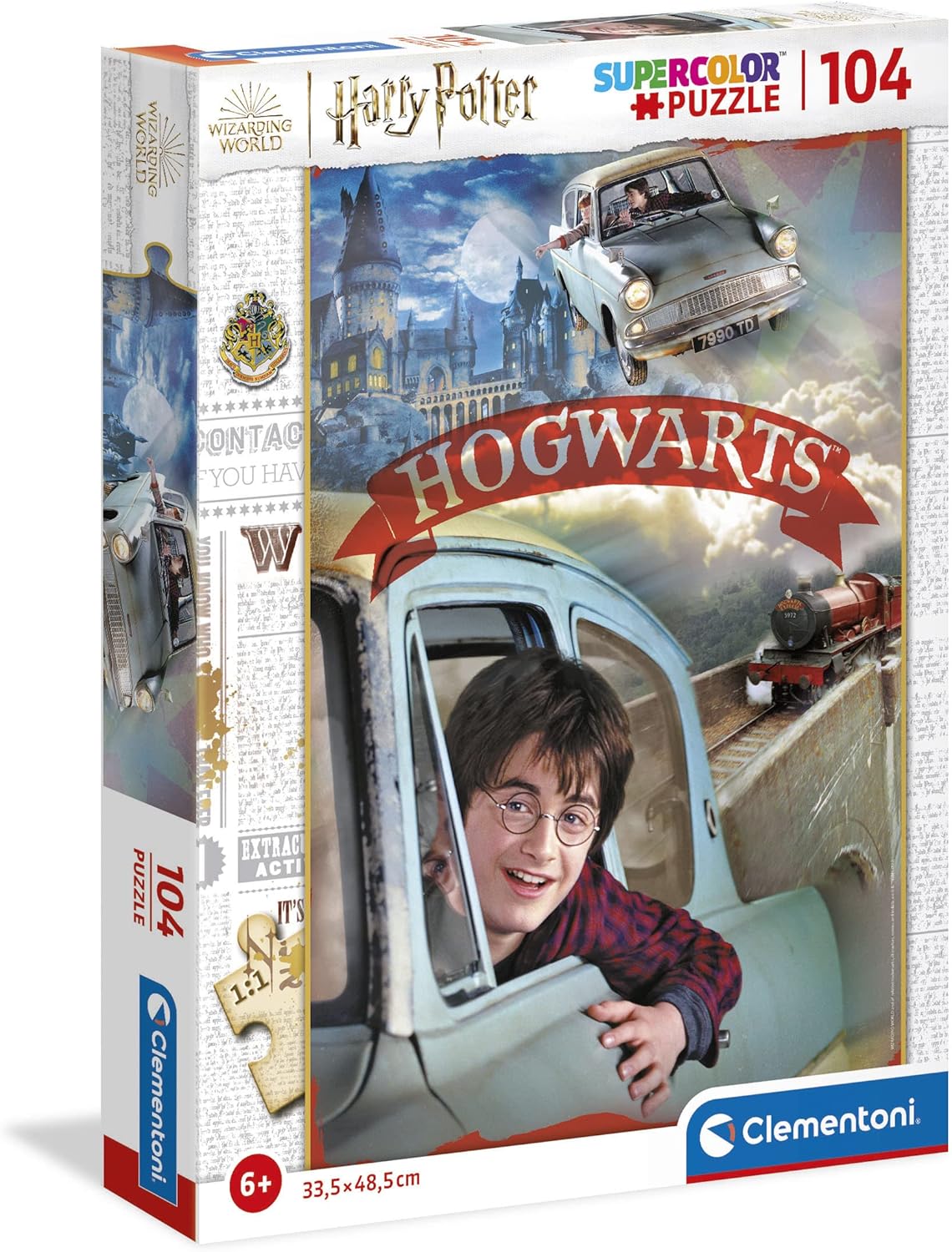 Clementoni Harry Potter Jigsaw Puzzle - 104 Piece - Supercolor - (25724)