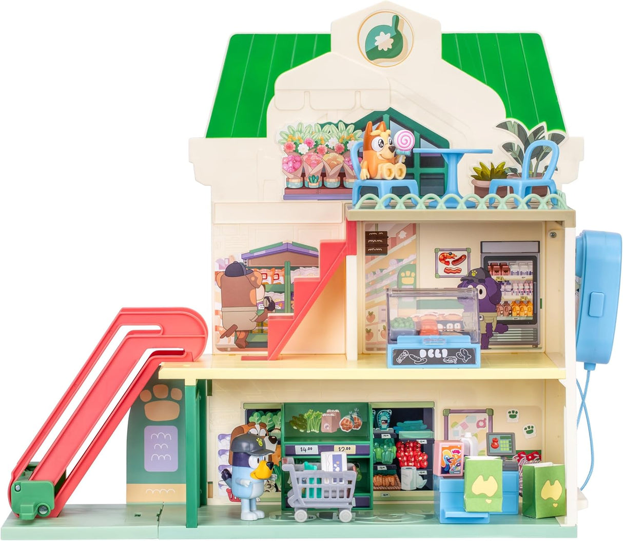 Bluey Lets Play Chef Supermarket Playset