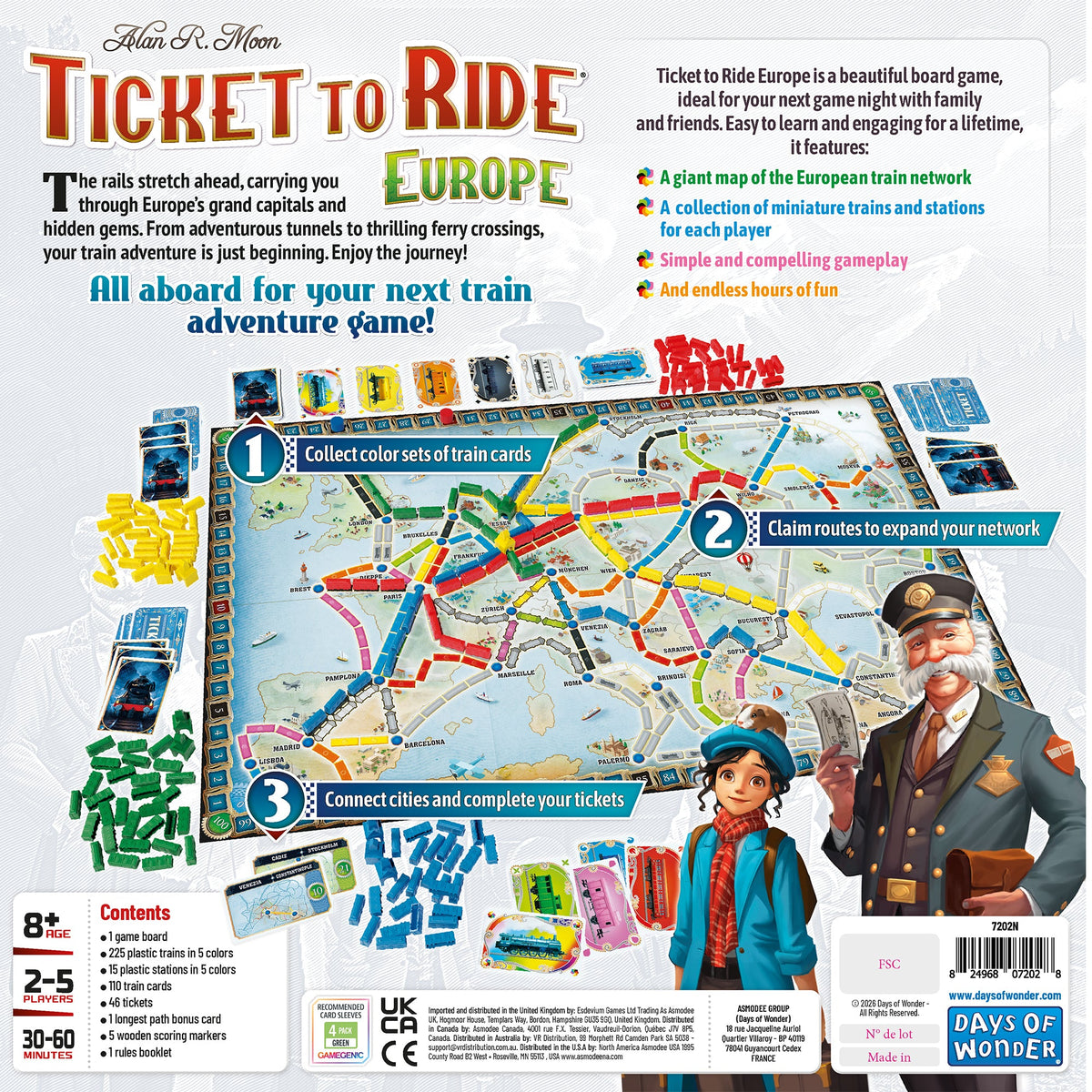 Ticket to Ride Europe (Refresh)
