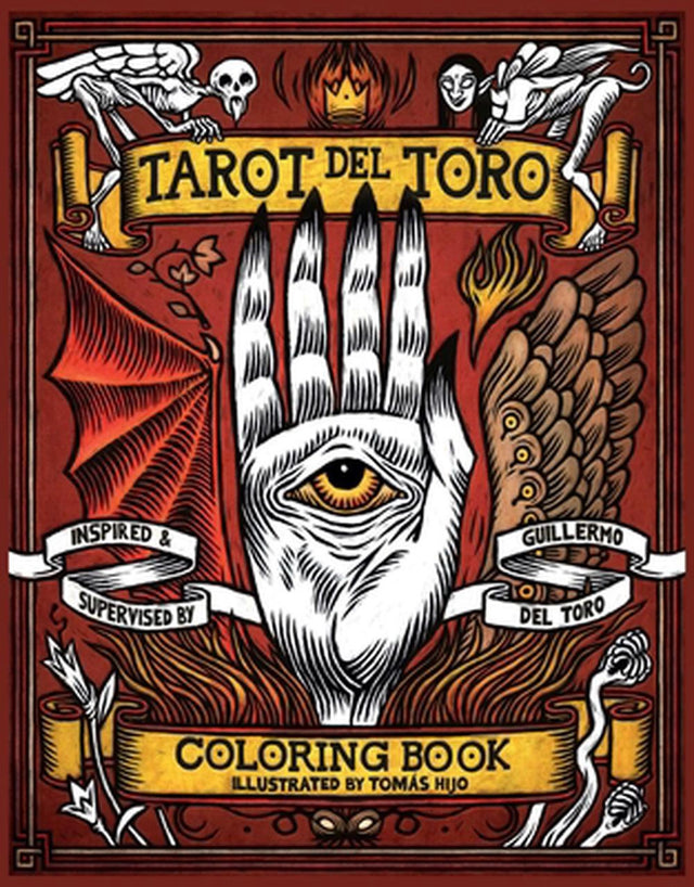 Tarot del Toro Coloring Book
