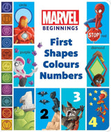 First Shapes Colours Numbers (Marvel Beginnings)