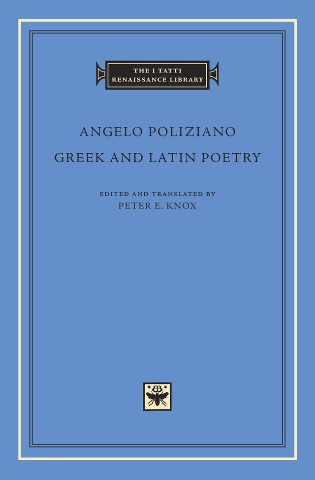 Greek and Latin Poetry