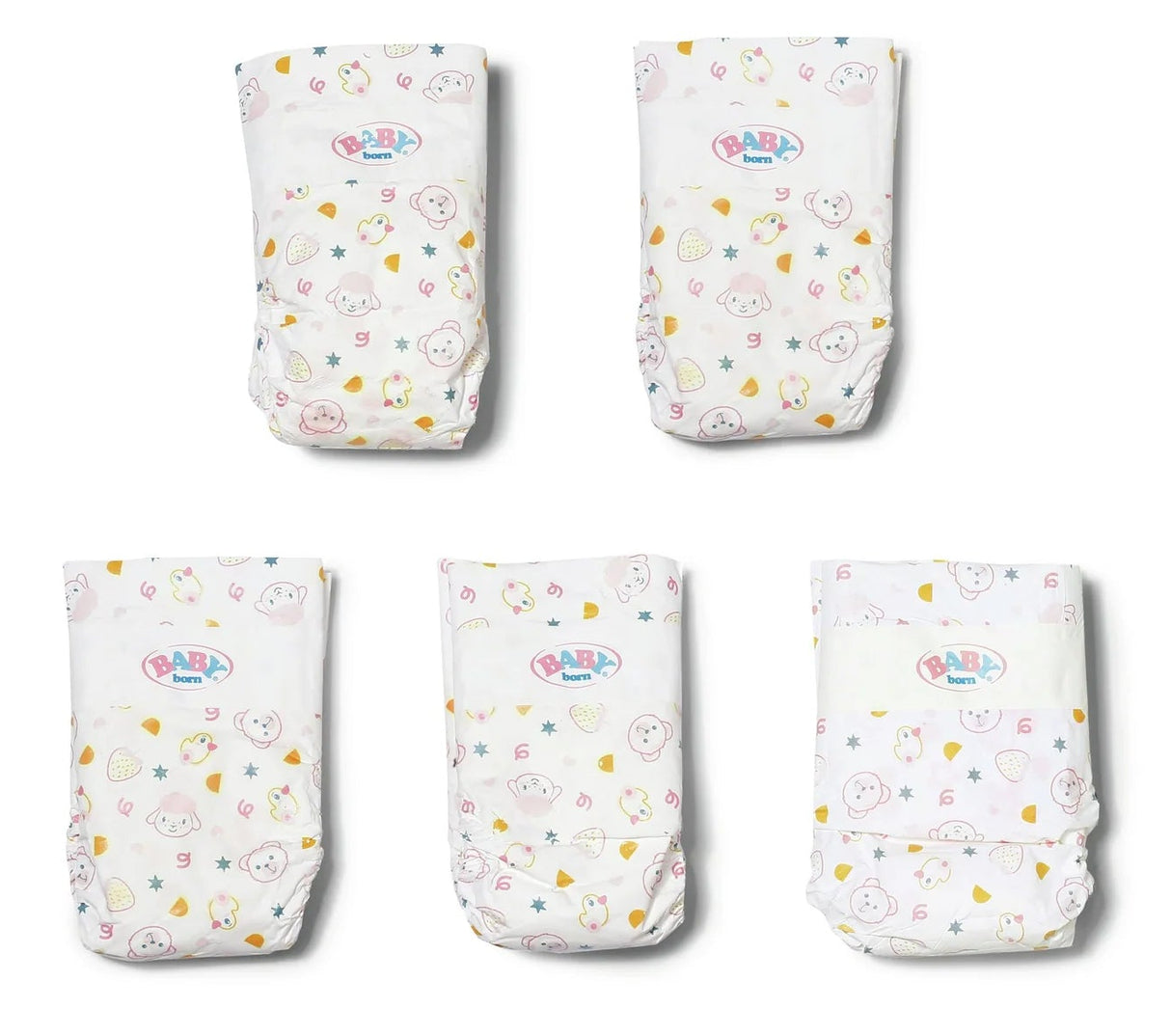 Baby Born: Nappies 5 Pack