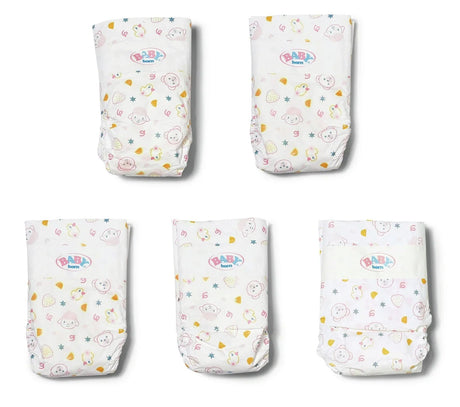 Baby Born: Nappies 5 Pack
