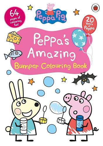 Peppa Pig: Peppa’s Amazing Bumper Colouring Book