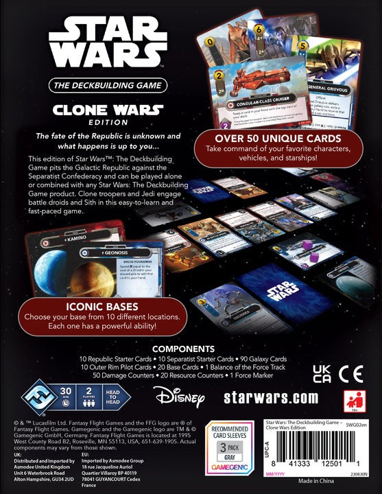 Star Wars: The Deckbuilding Game - Clone Wars