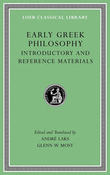 Early Greek Philosophy, Volume I