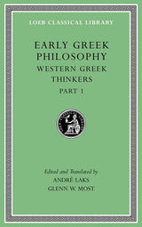 Early Greek Philosophy, Volume IV