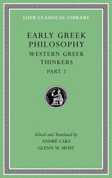 Early Greek Philosophy, Volume V