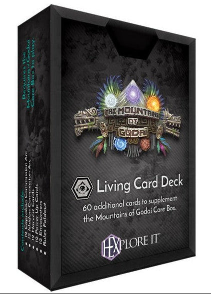 HEXplore It: The Mountains of Godai Living Card Deck