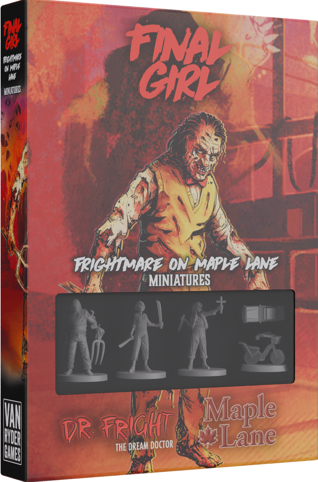 Final Girl Miniatures Frightmare on Maple Lane