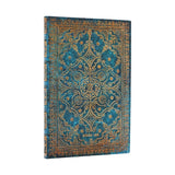 2026 Azure (Equinoxe) Maxi 18-month Vertical Softcover Flexi Dayplanner 2025-2026 (Elastic Band Closure)