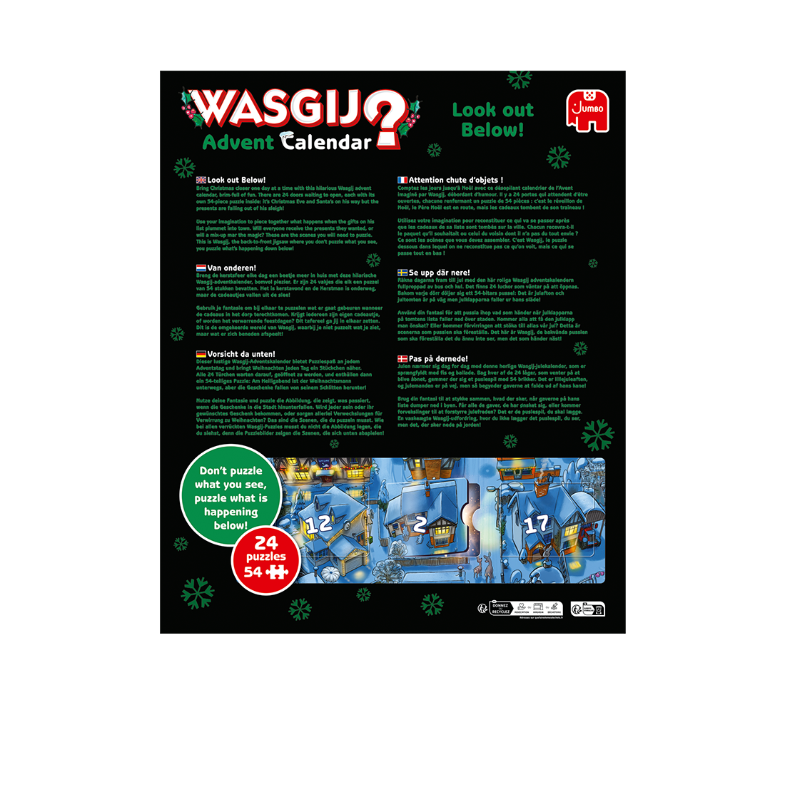 Wasgij? Advent Calendar - Look Out Below!