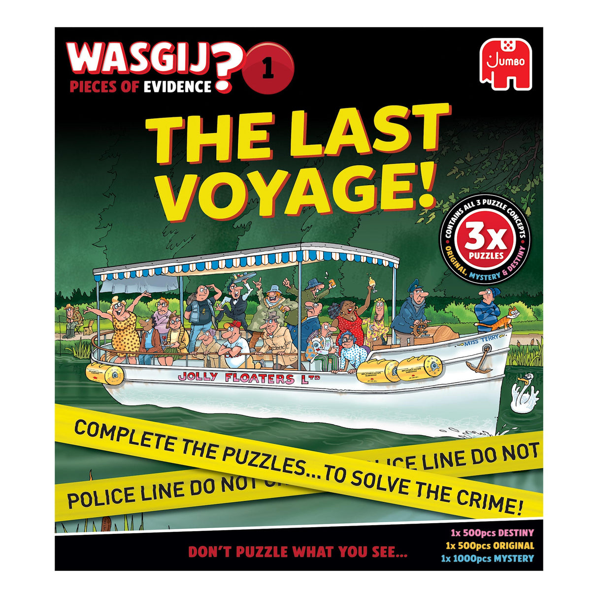 Wasgij? Pieces of Evidence #1 The Last Voyage!
