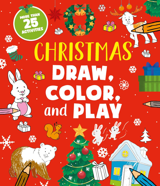 Christmas Draw, Color, and Play