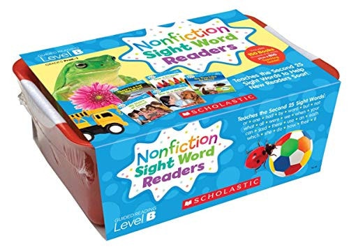 Nonfiction Sight Word Readers Classroom Tub Level B