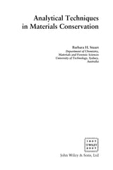 Analytical Techniques in Materials Conservation