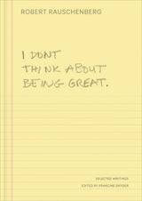 I Don't Think About Being Great