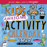 Kid's Awesome Activity Wall Calendar 2027