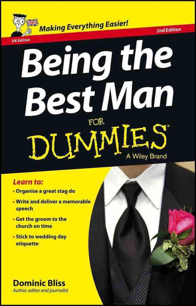 Being the Best Man For Dummies, UK Edition
