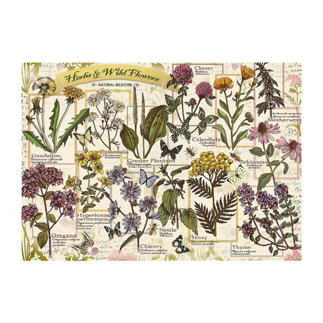 Trefl: Herbarium: Medicinal Herbs - 500pc Jigsaw Puzzle