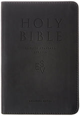 Holy Bible: English Standard Version (ESV) Anglicised Black Compact Gift edition