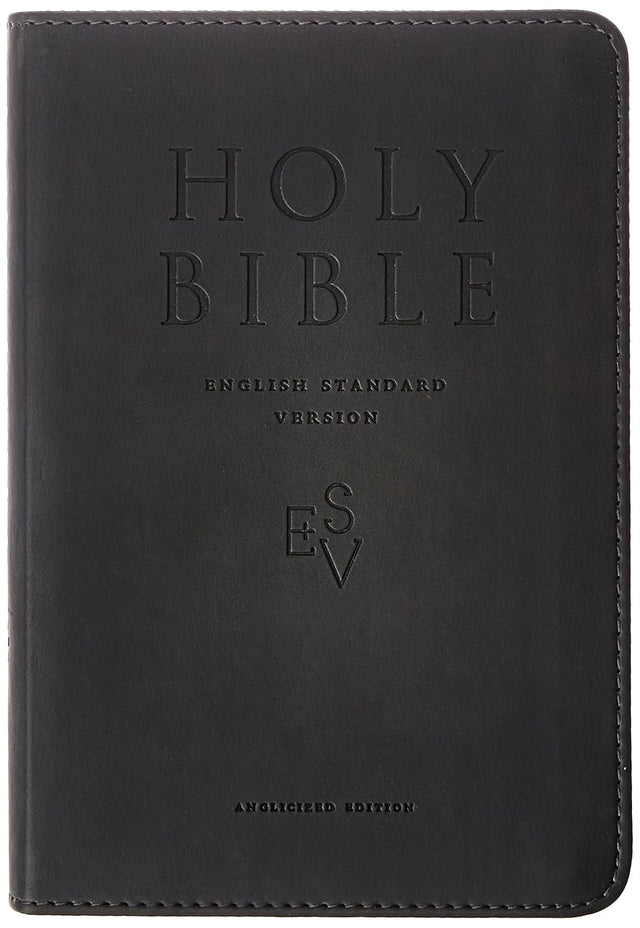 Holy Bible: English Standard Version (ESV) Anglicised Black Compact Gift edition