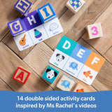 Melissa & Doug - Ms. Rachel Blocks + Activity Cards