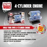 Machine Works: 4 Cylinder Engine Model