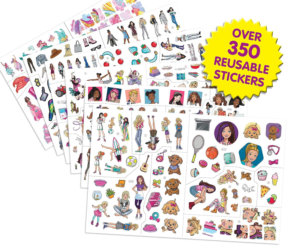 Sticker Book Treasury - Barbie